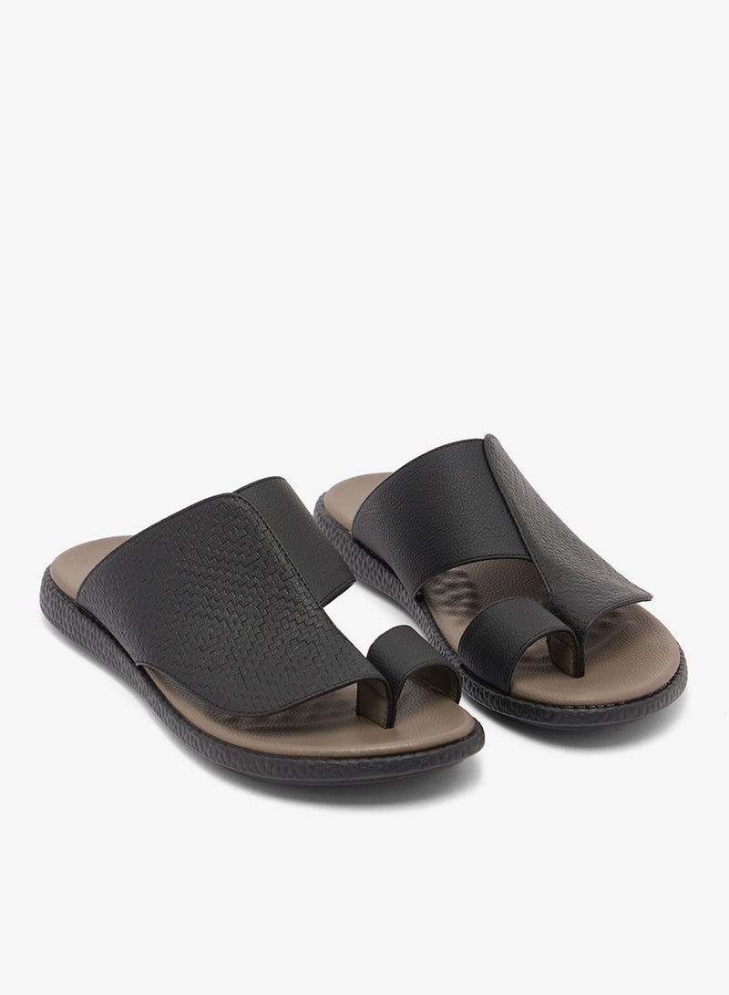 Robert Wood Mens Arabic OMANI Fashion Slipper - Image 2